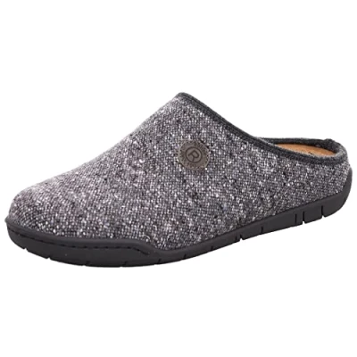 Image of Rohde Men&#039;s Mantua Slipper, 80 Grey, 9.5 UK