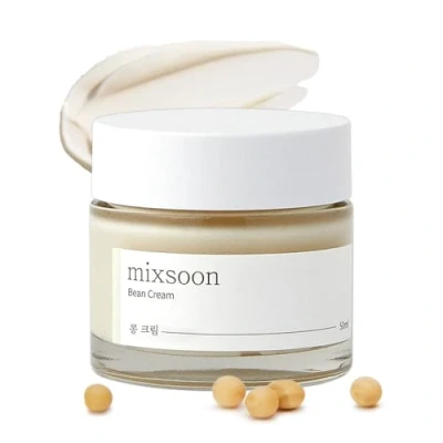 Image of mixsoon Bean Cream Vegansnail, Long lasting Soothing Hydration for face, Korean Skin Care 1.69 fl.oz 50ml