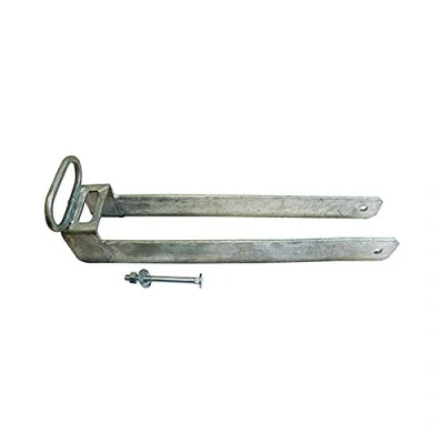 Image of Timco TGLH350GTaurus Throw Over Gate Loop with Lifting Handle Hot Dipped Galvanised 350mm