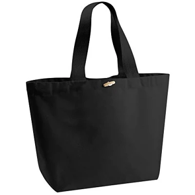 Image of Westford Mill W855 EarthAware Organic Marina Tote XL Black