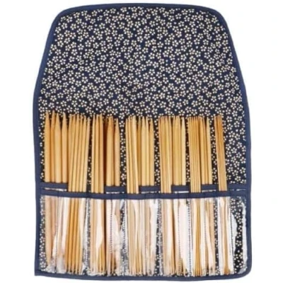Image of Seeknit Koshitsu Blue (20cm) Double Pointed Needle Set 1 Piece
