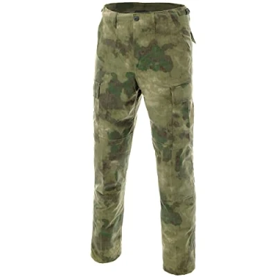 Image of MFH Men&#039;s BDU Combat Trousers Ripstop HDT Camo FG Size M