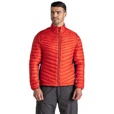 Image of Craghoppers Mens ExpoLite Insulated Tailored Fit Jacket, Chilli Red, XL