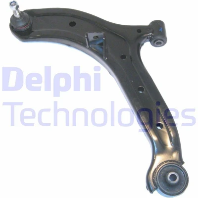 Image of 5450025000 Suspension Arm DELPHI TC1309 with ball joint Trailing Sheet Steel HYUNDAI: ACCENT 2