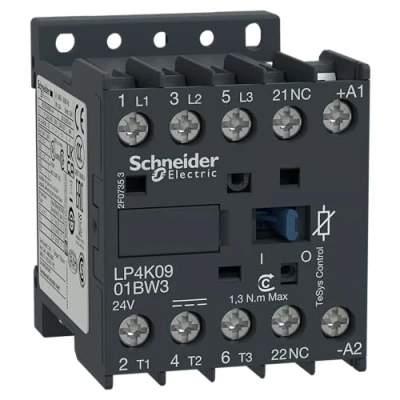 Image of Schneider Electric, TeSys K contactor 3P AC 3