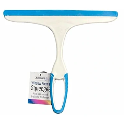 Image of PaulStore Window &amp; Shower Squeegee Glass Cleaner Wiper Cleans Screen Washer Rubber Blade