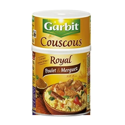 Image of Garbit Couscous royal poulet et merguez La boîte de 980g (for multi item order extra postage cost will be reimbursed)