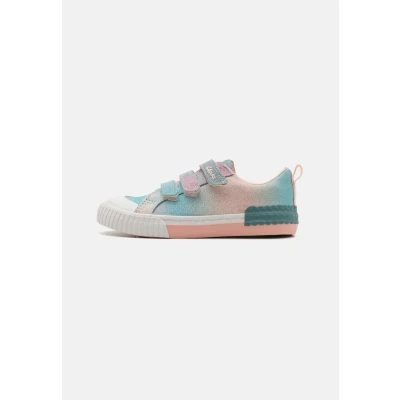 Image of Clarks Girls Foxingbrill K. Sneaker, Pastel, 12 UK Child
