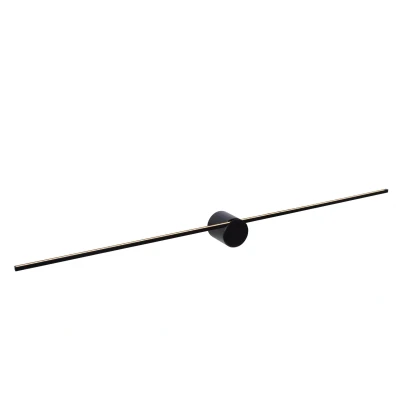Image of Mizar Modern Wall Light Bathroom LED 1x10W 2700K IP44 Black