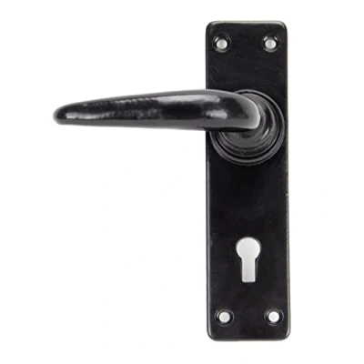 Image of From the Anvil Black Smooth Lever Lock Set
