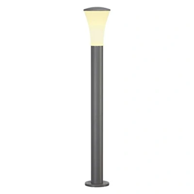 Image of SLV Floor ALPA Cone 100 Lighting for Paths, Walls, entrances, LED Outdoor Garden lamp / E27 IP55 24W Anthracite, Aluminium, 24 W