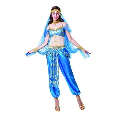 Image of Bristol Novelty AF072 Harem Dancer, Women, Blue, One Size