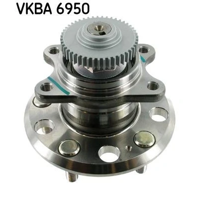 Image of 527302G200, 527303K000 Wheel bearing kit SKF VKBA 6950 with ABS sensor ring
