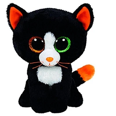 Image of TY Beanie Baby ty37056 Plush boo&#039; Frights Cat Small Medium