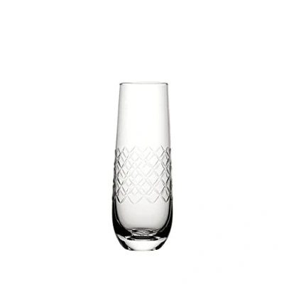 Image of Utopia Raffles Diamond Champagne Glasses 300ml (Pack of 6)