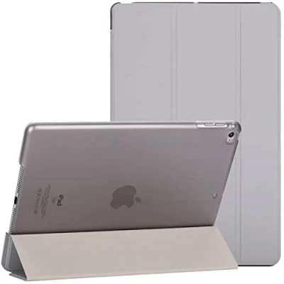 Image of Smart Magnetic Case Fit iPad 9.7 Inch (6th Generation 2018) (5th 2017) A1893/A1954 A1822/A1823 Slim Lightweight Shell Stand Cover Auto Wake/Sleep (Grey)