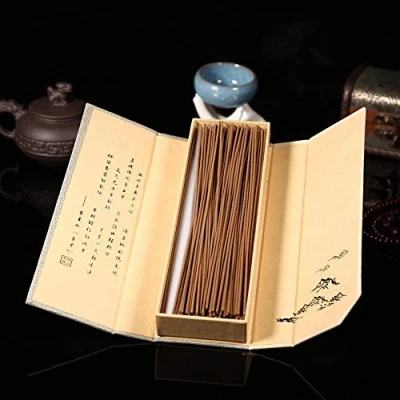 Image of Incense Sticks Sandalwood Fallout Spiritual Gifts Hand Dipped Sticks,180PCS/PACK Oriental Buddha Buddhist Aroma Nature Case for Home