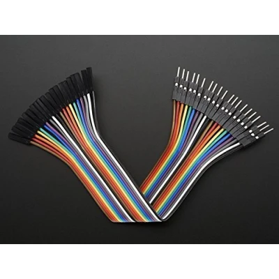 Image of Adafruit Premium Female/Male &#039;Extension&#039; Jumper Wires 20 x 6&quot; [ADA1954]
