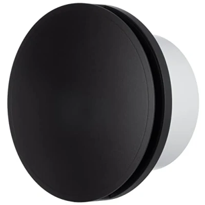Image of LIRAST Diameter 150 mm Anthracite Bathroom Fan with Ball Bearings for Efficient Ventilation in Kitchen Toilet
