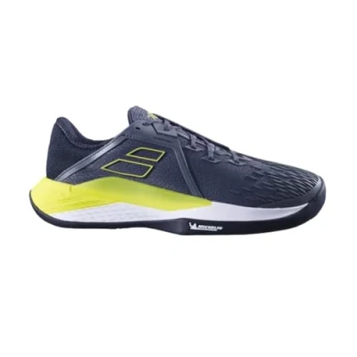 Image of Babolat Mens ProFry 3 Cly Tennis Shoes Grey/Aero 10.5