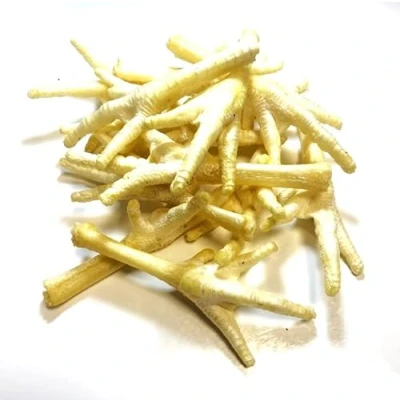 Image of Puffed White Chicken Feet 100g Natural Dog Treats Chews SLD