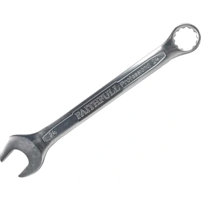Image of Faithfull SPAC24 Combination Spanner CV Satin Finish 24mm