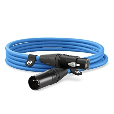 Image of RØDE XLR 3 Premium Cable (3m, Blue)