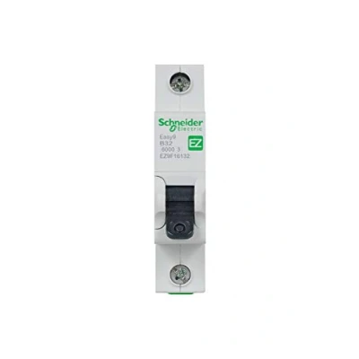 Image of Schneider Electric Easy9 MCB Miniature Circuit Breaker, 1 Pole, Type B, 6kA Breaking Capacity, 32A, 230V, EZ9F16132