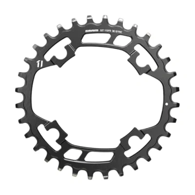 Image of Sram X Sync Steel 32 T 948CD Chain Ring, Black