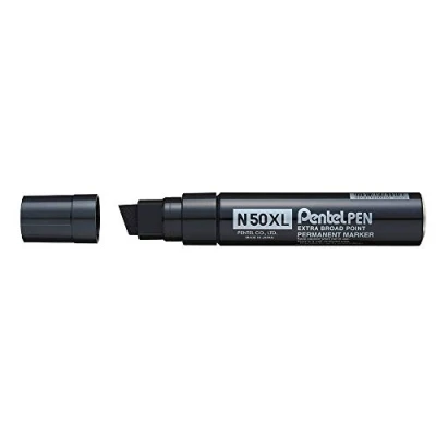 Image of Pentel N50XL Permanent Marker Extra Large Assorted Colours 6 Pcs