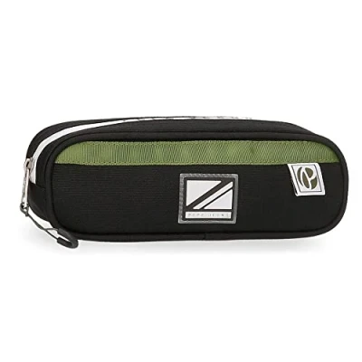 Image of Pepe Jeans Luca Case Black 22x7x3 cm Polyester, Black/White,