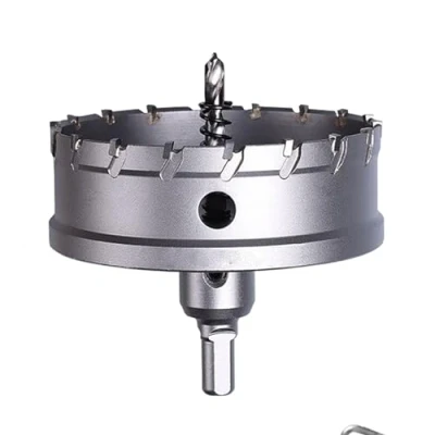 Image of Carbide Hole Cutter Drill Bits,LAIWEI Heavy Duty Saw for Stainless Steel,Metal,Cast Iron, Copper 3 9/16&quot;(90mm)