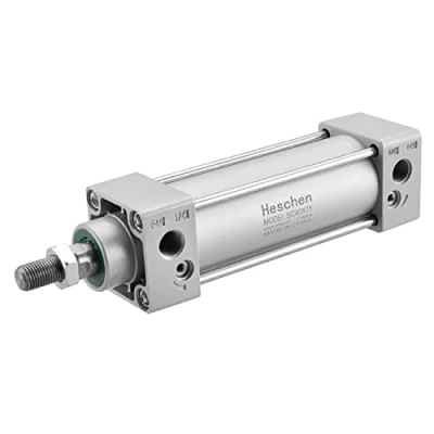 Image of Heschen Pneumatic Standard Cylinder, SC 40 75, PT1/4&#039;&#039; Port, 40mm Bore, 75mm Stroke, Double Acting
