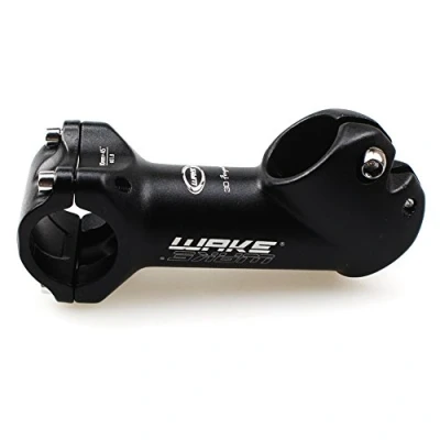 Image of Wake 31.8 Stem 90mm 45 Degree MTB mm Handlebar Riser for Mountain Bike Road Bike, MTB, BMX, Cycling
