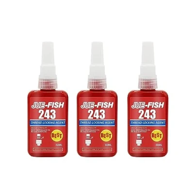 Image of 243 Screw Sealant, Blue Threadlocker, Locktight Threadlock, Instant Adhesive Screws Glue, Glue,Metal Bonding M2 Repairing Watch Glue