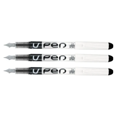 Image of Pilot V Pen Disposable Fountain Black, Pack of 3