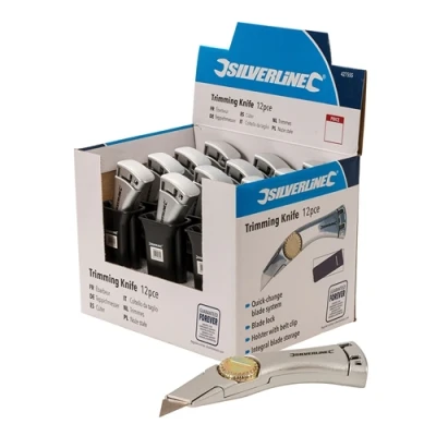 Image of Silverline Trimming Knife Display Box 12pce