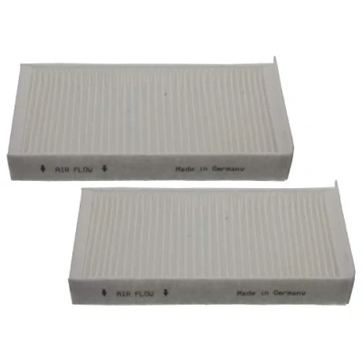 Image of 64116823724, 64119321876, 64316823715, 64316835404, 64319297749 Filter set, cabin air FEBI BILSTEIN 45881 BMW: X1, 2 Active Tourer, Gran Tourer
