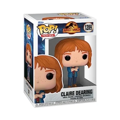 Image of Funko Pop! Movies: JW3 Claire Dearing Jurassic Park Collectable Vinyl Figure Gift Idea Official Merchandise Toys for Kids &amp; Adults Movies Fans Model Collectors and Display