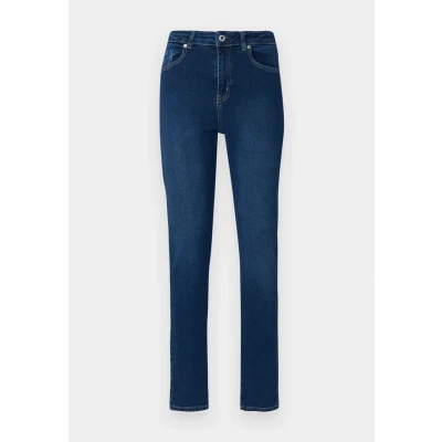 Image of KARL LAGERFELD JEANS Women&#039;s High Rise Skinny Denim Leg, Blue,2432