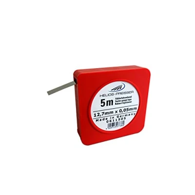 Image of HELIOS PREISSER 0611505 Fühlerlehrenband 5 m x 13 mm i.Plastikdose 0,05