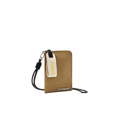 Image of Desigual Women Mone_priori Candela Tri Fold Wallet, Green, 11.5