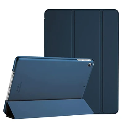 Image of ProCase Smart Case for iPad Mini 1 2 3 7.9 inches(Mode: A1432 A1454 A1455 A1489 A1490 A1491 A1599 A1600), Ultra Slim Lightweight Stand Cover with Translucent Back Support Auto Sleep/Wake Navy
