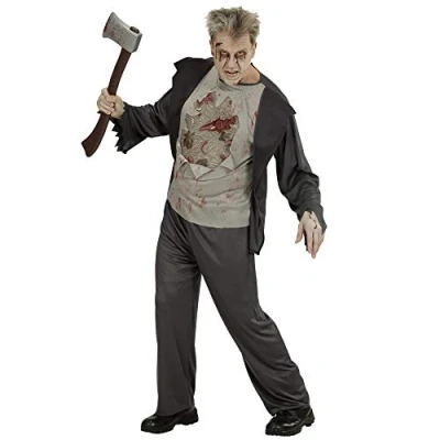 Image of W WIDMANN MILANO Party Fashion Men&#039;s Zombie Costume, Halloween, Horror, Carnival, Theme Parties