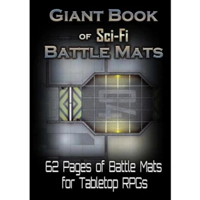 Image of Giant Book Of Sci Fi Battle Mats (A3)
