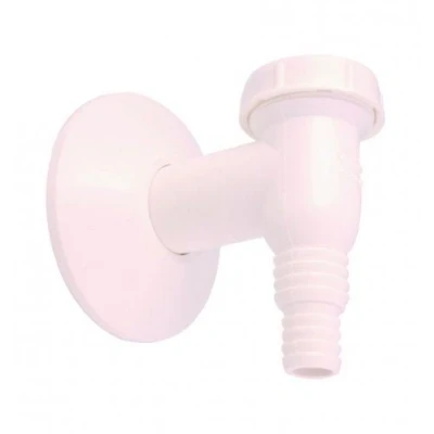 Image of White Washing Machine Dishwasher Waste Pipe Drain Trap Kit Self Cutting Out Nozzle