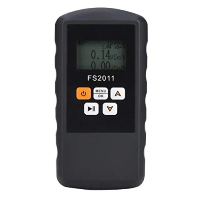 Image of Radiation Meter, FS2011 Nuclear Detector β γ χ Ray Gamma Survey Meter Dosimeter Radioactive Alarm with LCD Display