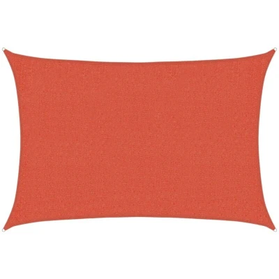Image of vidaXL Sunshade Sail 160 g/m² Terracotta 2x2.5 m HDPE