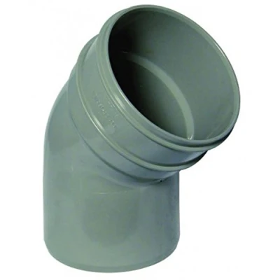 Image of Solvent Weld soil bottom offset bend grey