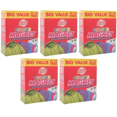 Image of Colour Catcher Sheets Laundry Prevent Run and Protect Brightness 8Pcs Wax Melts (5, 50 Pack)